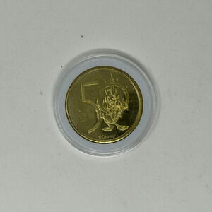 DISNEY Donald Duck 50th Anniversary Gold Medallion Coin